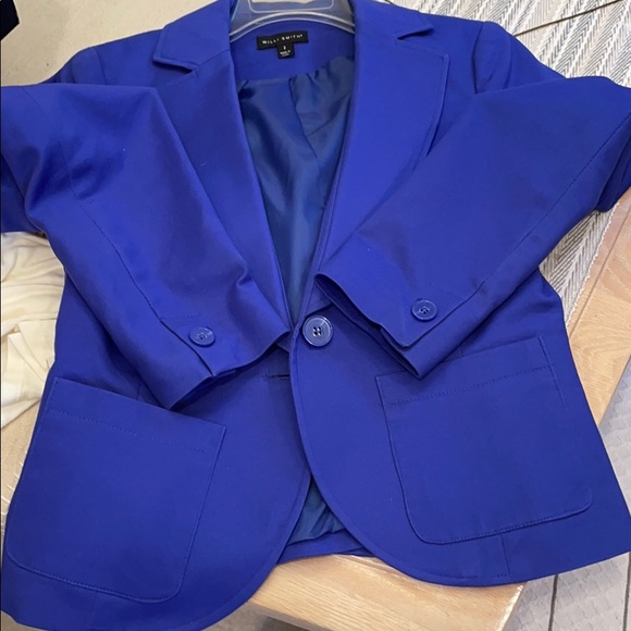 Blue Blazer size 2 - Picture 6 of 6